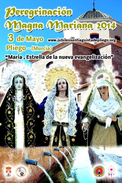 Magna peregrinación Mariana este sábado en Pliego