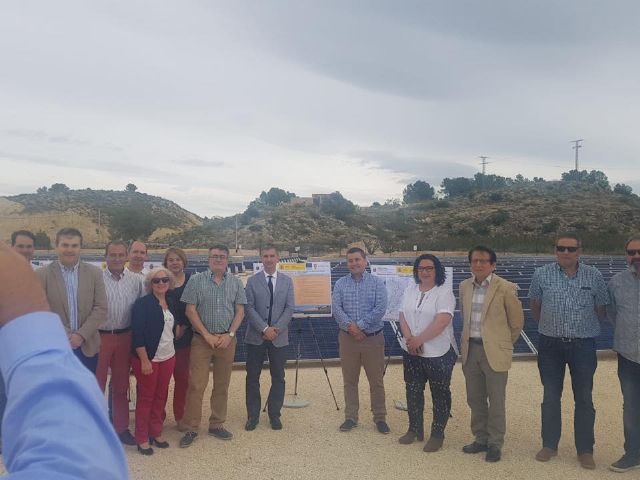 Visita para comprobar el ritmo de las obras de modernización de las zonas regables de Huerta Alta y Huerta Baja
