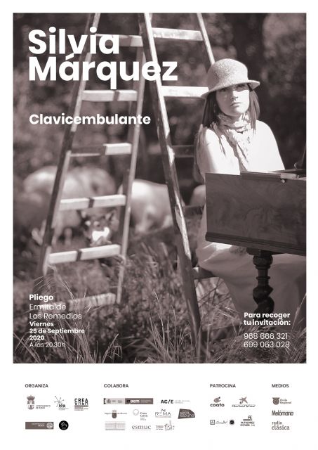 La música antigua vuelve a Pliego de la mano de Silvia Márquez